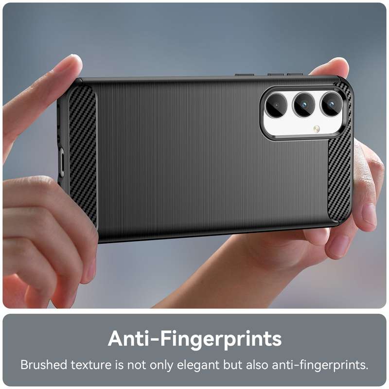 Carbon Fiber Design Case for Samsung Galaxy A35 Shockproof Cover
