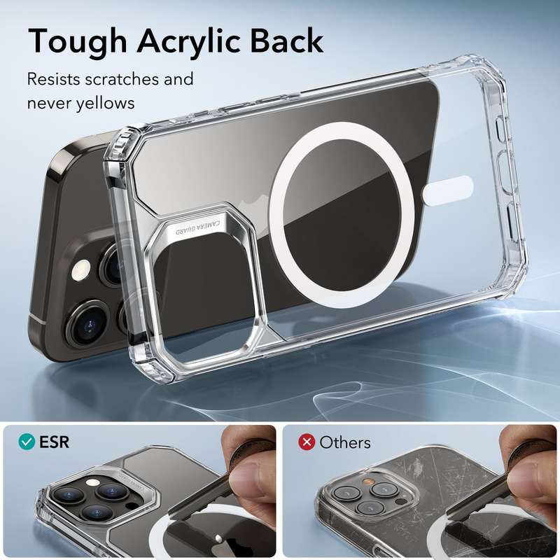 ESR iPhone 15 Pro / 15 Pro Max Air Armor MagSafe Cover & Protector Set