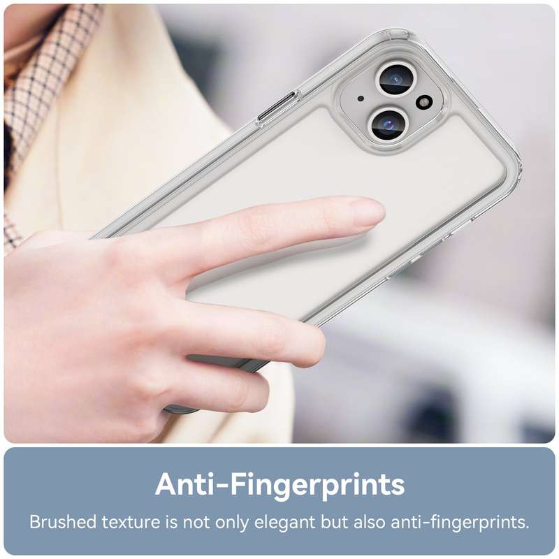 Candy Clear Cover for iPhone 15 Plus Shockproof Case