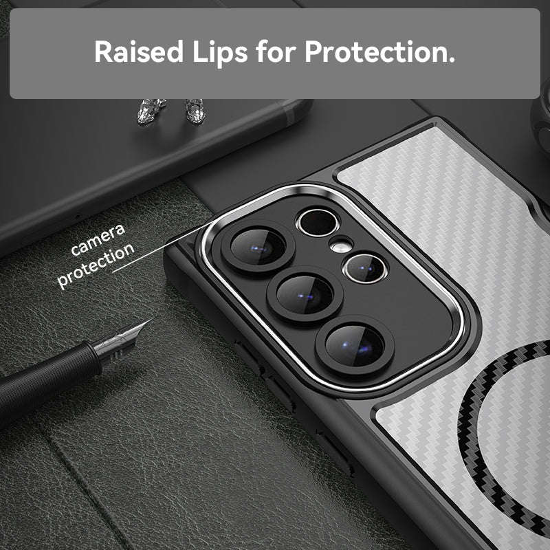CarboArmor MagSafe Cover For Galaxy S24 / S24 Plus / S24 Ultra