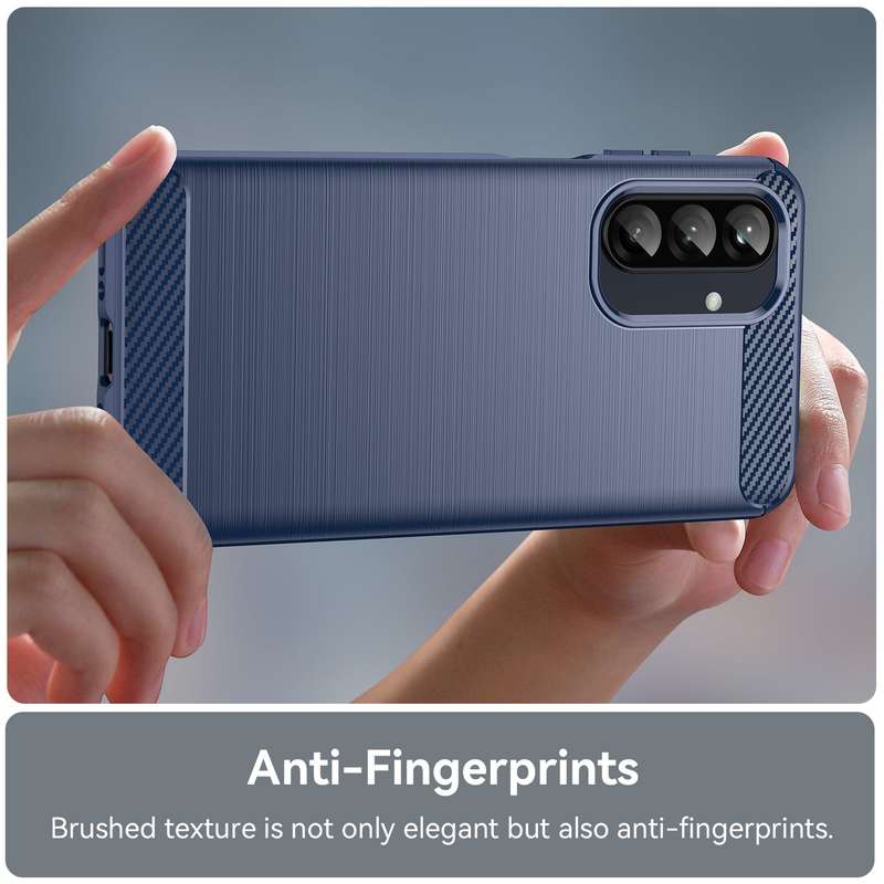 Carbon Fiber Design Case for Galaxy A26 5G Shockproof Cover