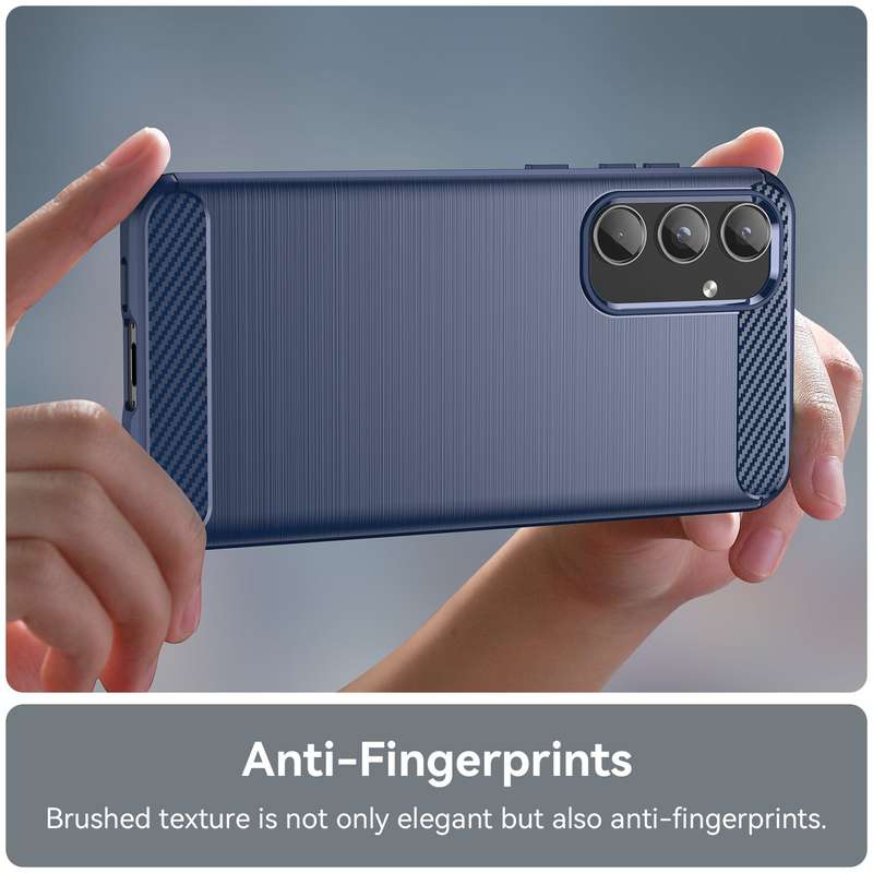 Carbon Fiber Design Case for Samsung Galaxy A55 Shockproof Cover