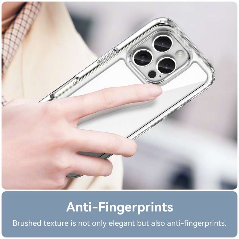 Candy Clear Case for iPhone 16 Pro / 16 Pro Max Shockproof Cover