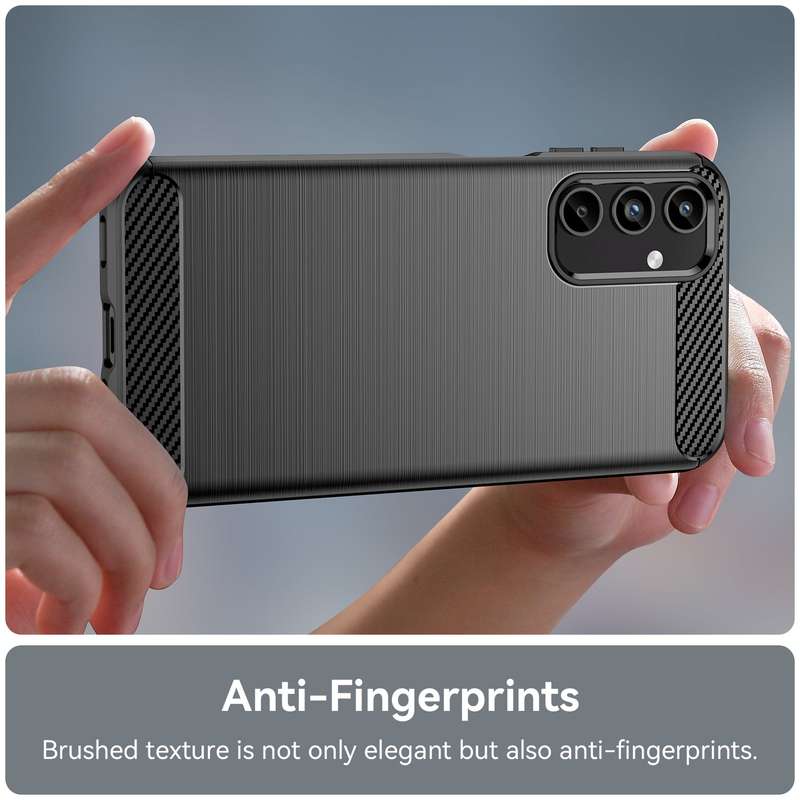 Carbon Fiber Design Case for Samsung Galaxy A15 Shockproof Cover