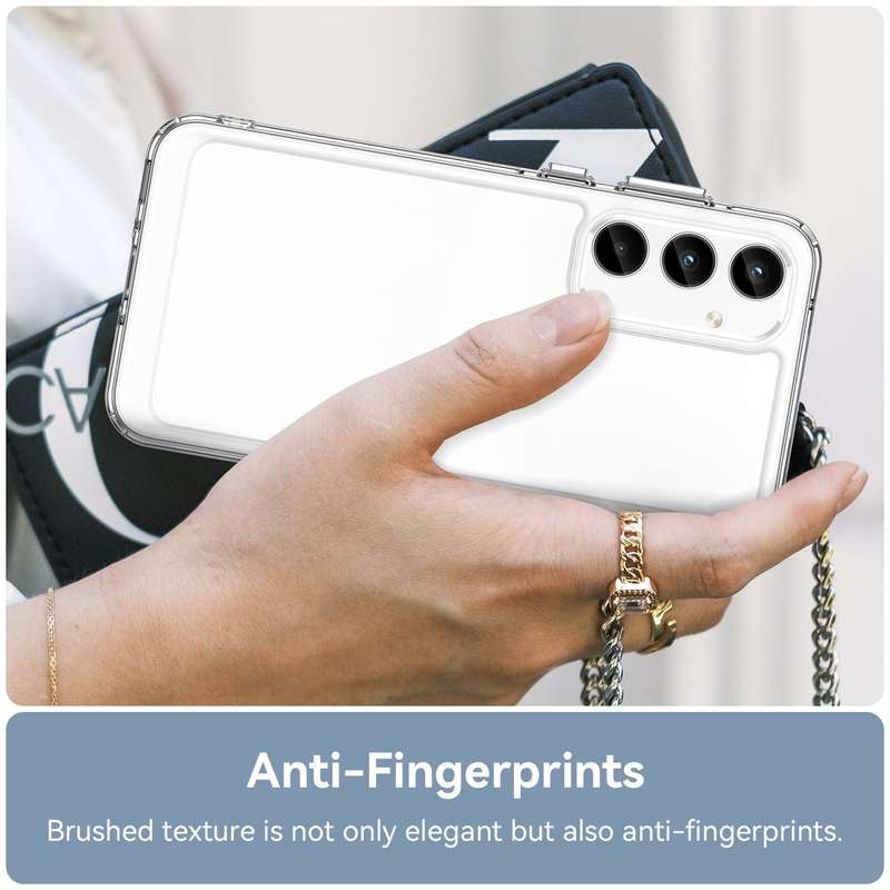Clear Cover for Samsung Galaxy A35 - Shockproof Candy Series Cover