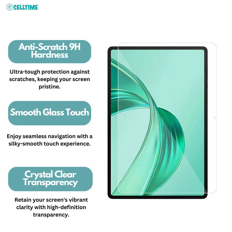 Tempered Glass Screen Guard for Honor Pad X8a (11")