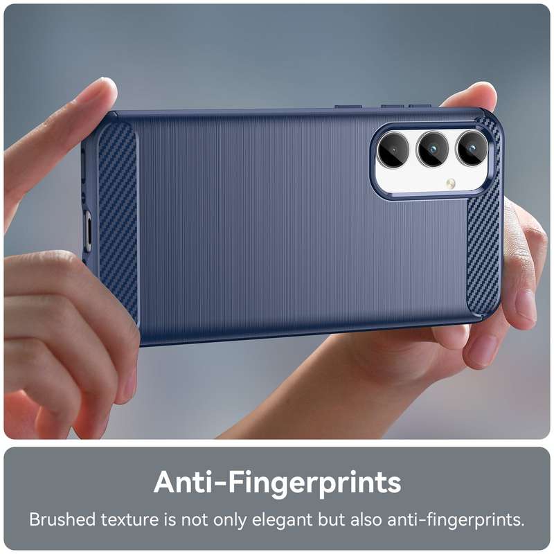 Carbon Fiber Design Case for Samsung Galaxy A35 Shockproof Cover