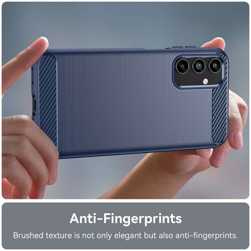 Carbon Fiber Design Case for Samsung Galaxy A15 Shockproof Cover