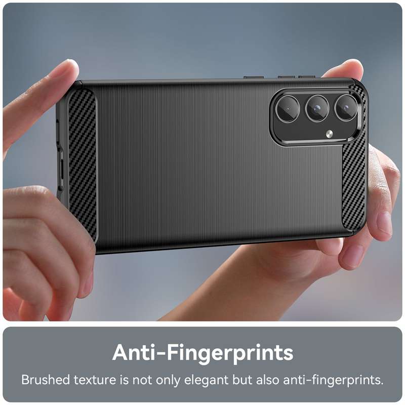 Carbon Fiber Design Case for Samsung Galaxy A55 Shockproof Cover