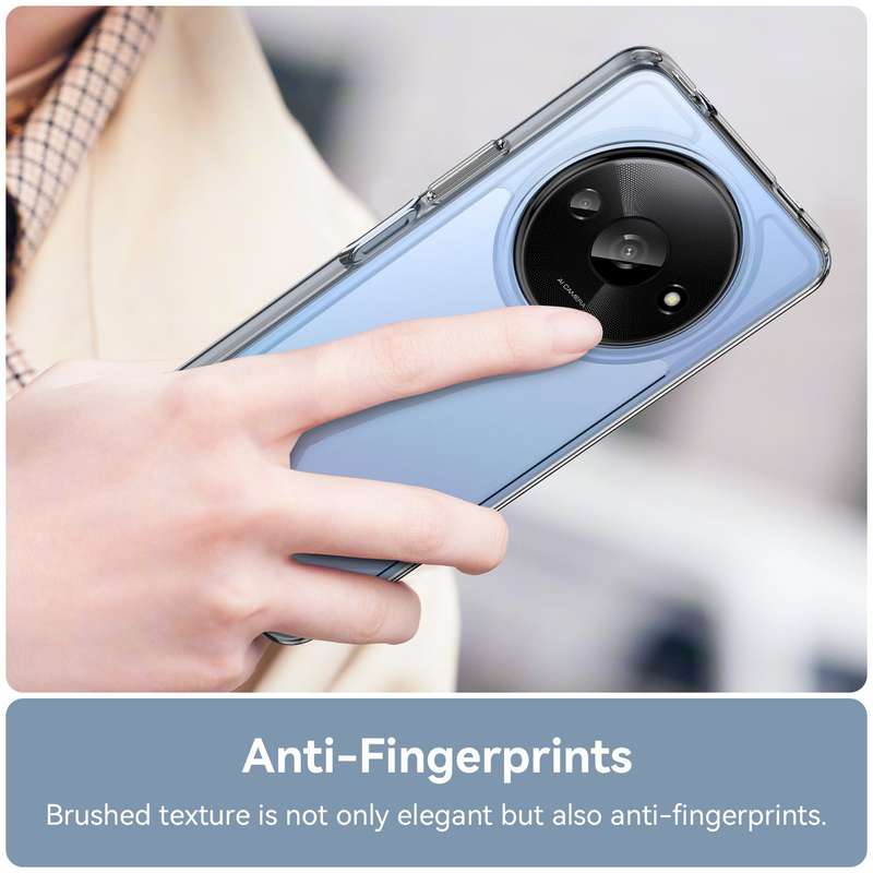 Redmi A3 Candy Clear Case Shockproof Cover