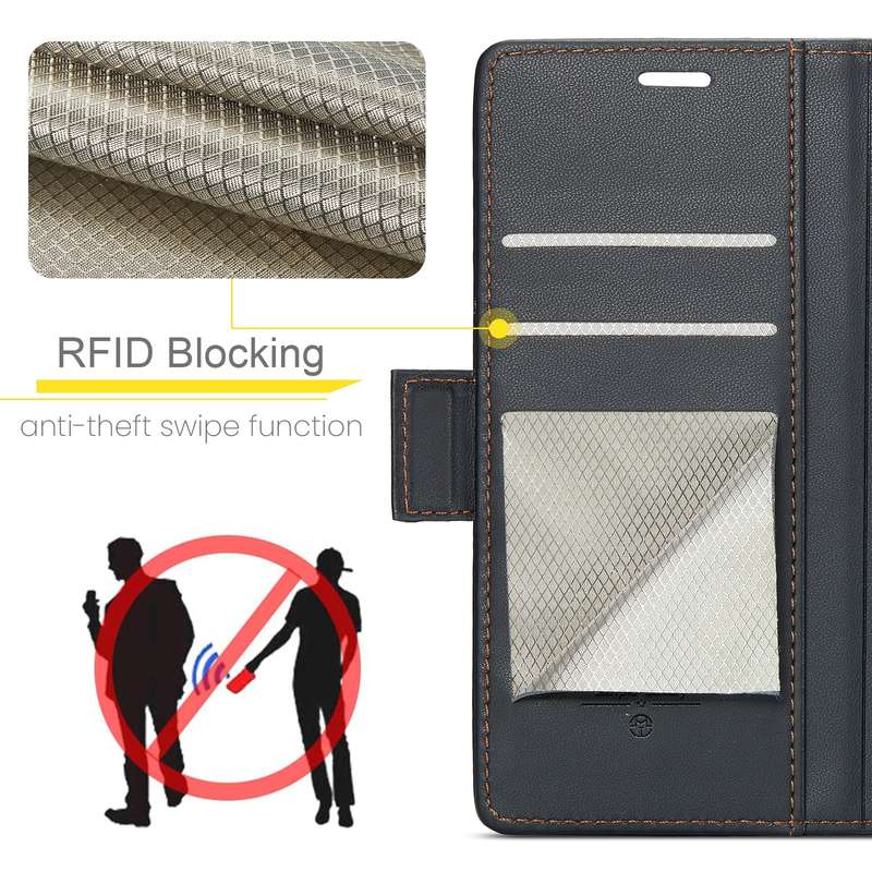 Retro Flip Leather Wallet Cover for iPhone 16 / 16 Plus