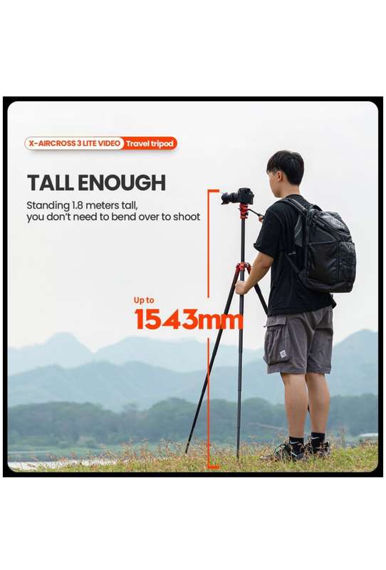 Fotopro x-Aircross 3 Lite Video Portable Camera / Phone Tripod Stand