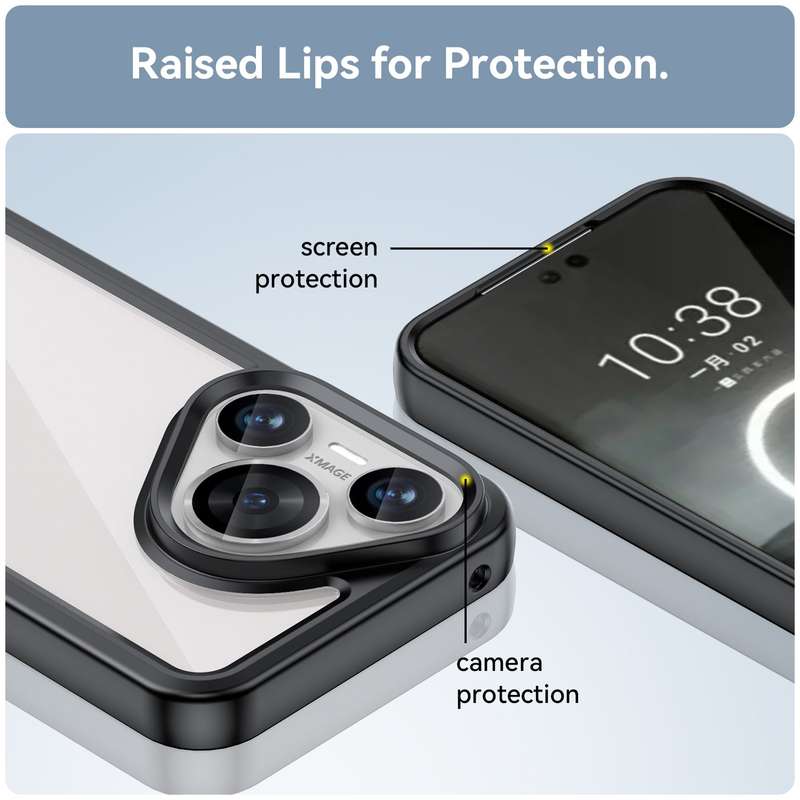 Huawei P70 Candy Clear Case Shockproof Cover