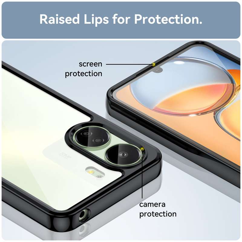 Redmi 13C Candy Clear Case Shockproof Cover