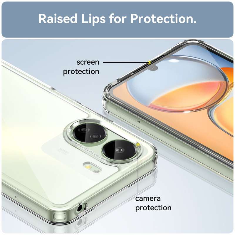 Redmi 13C Candy Clear Case Shockproof Cover