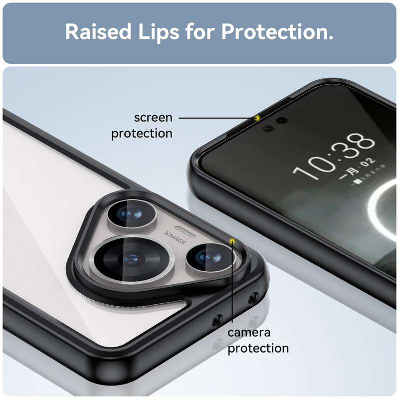 Huawei P70 Pro Candy Clear Case Shockproof Cover