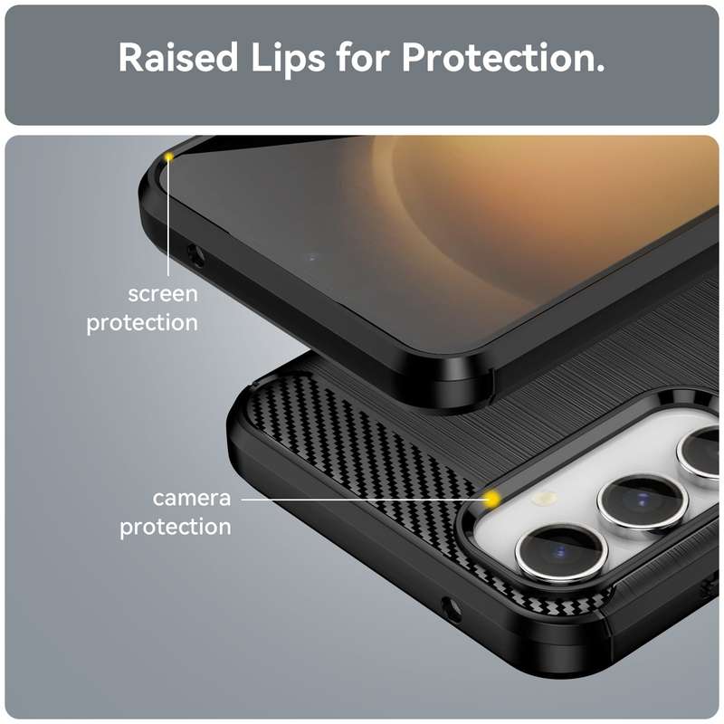 CellTime Carbon Fiber Design Cover for  Galaxy S23 FE (Fan Edition)