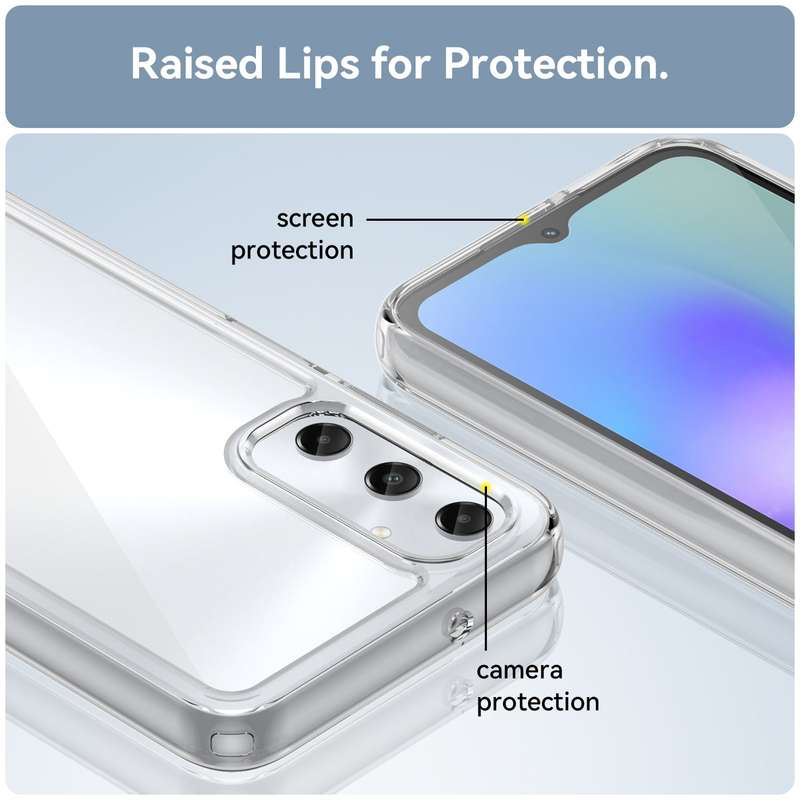 Candy Clear Case for Samsung Galaxy A05S Shockproof Cover