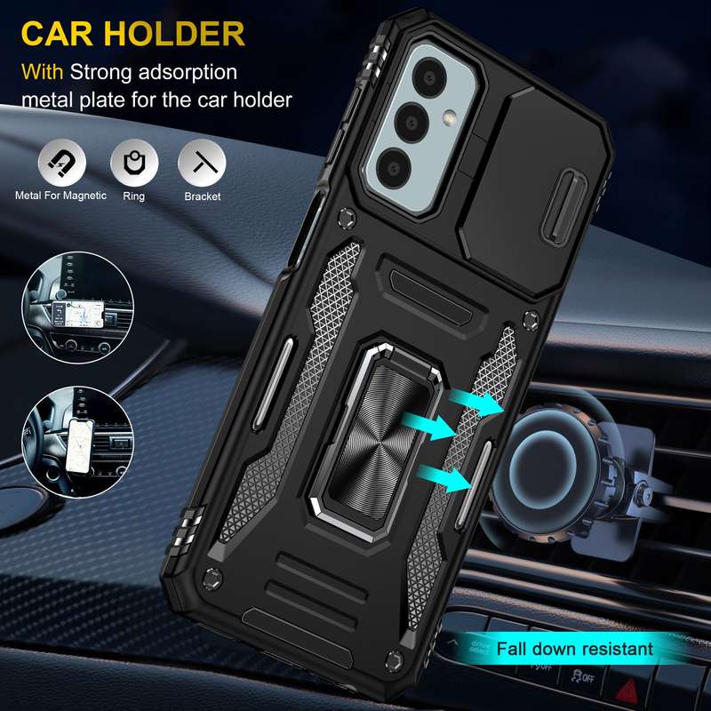 Kejiang Camshield Cover for Samsung Galaxy A15 Shockproof Case
