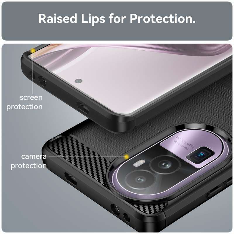 Oppo Reno10 Pro Plus Carbon Fiber Design Cover