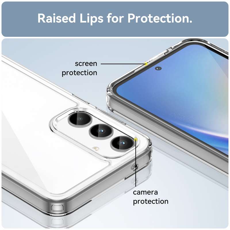 Candy Clear Case for Samsung Galaxy A35 Shockproof Cover