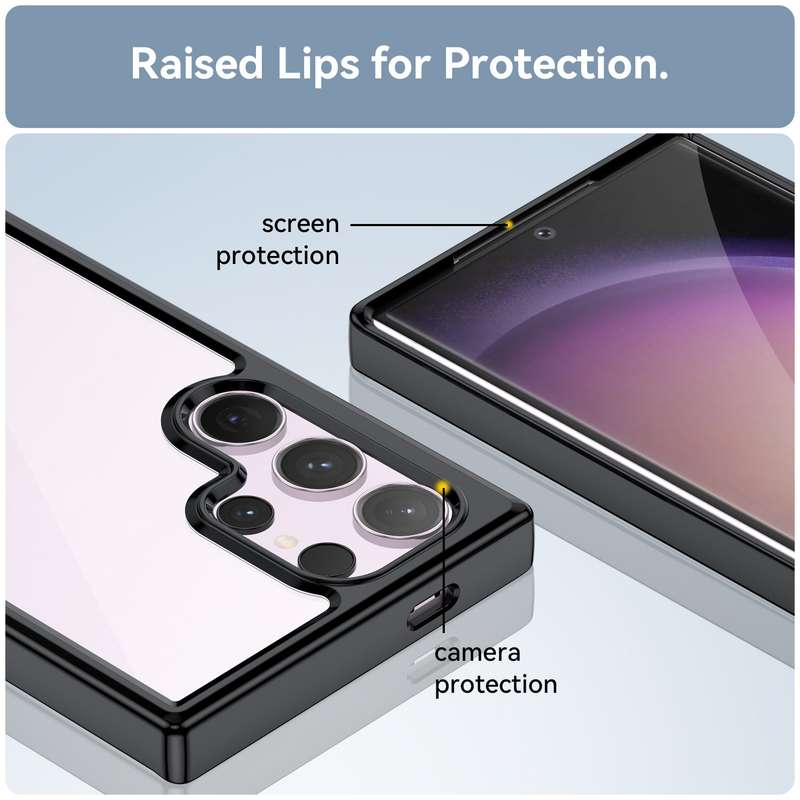Candy Clear Case for Samsung Galaxy S24 / S24+/ S24 Ultra Shockproof Cover