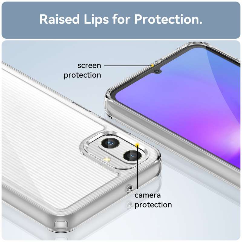Candy Clear Case for Samsung Galaxy A05 Shockproof Cover