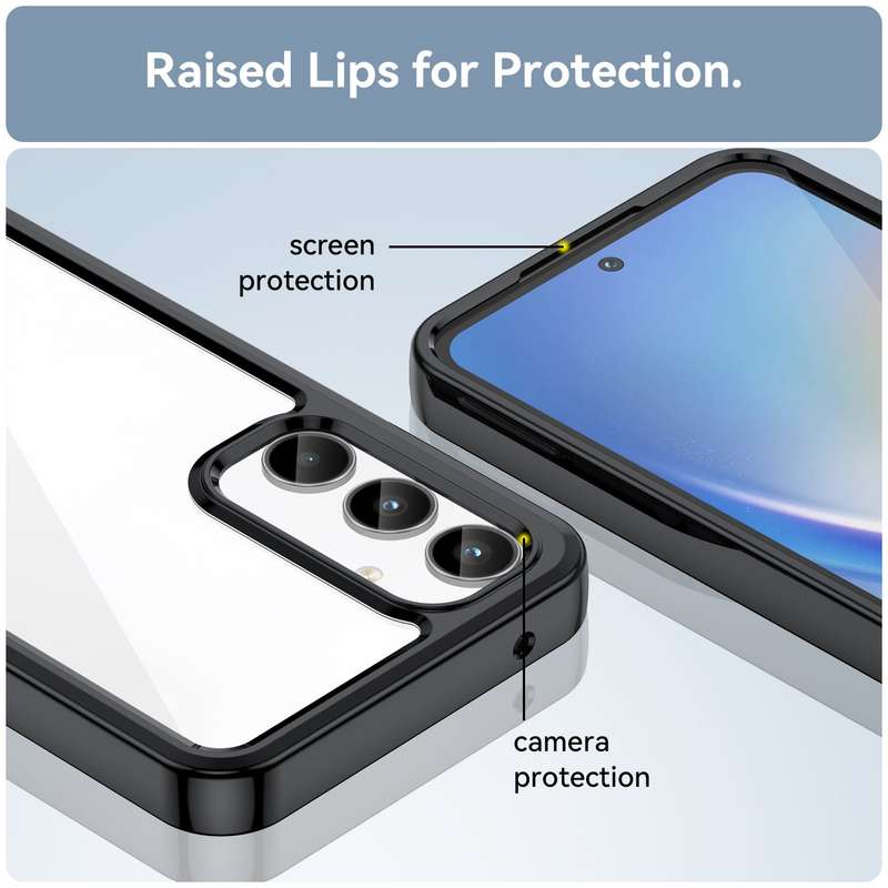Candy Clear Case for Samsung Galaxy A35 Shockproof Cover