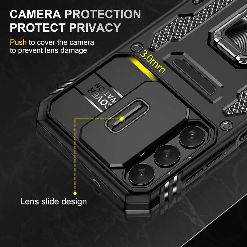 Kejiang Camshield Cover for Samsung Galaxy A05/A05 Shockproof Case
