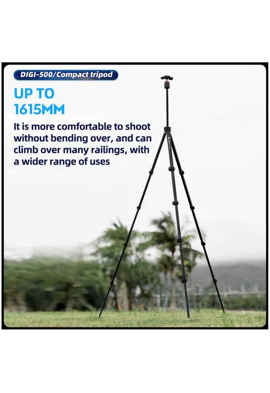 Fotopro Compact Lightweight Camera/ Smartphone Tripod Stand - DIGI-500