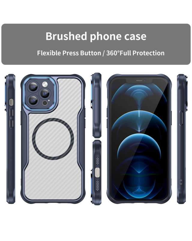 CarboArmor MagSafe Cover For iPhone 12/12 Pro/12 Pro Max