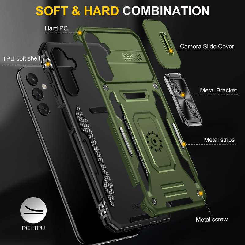 Kejiang Camshield Cover for Samsung Galaxy A14
