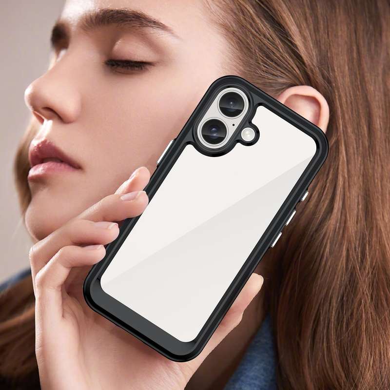 Candy Clear Case for iPhone 16 Shockproof Cover