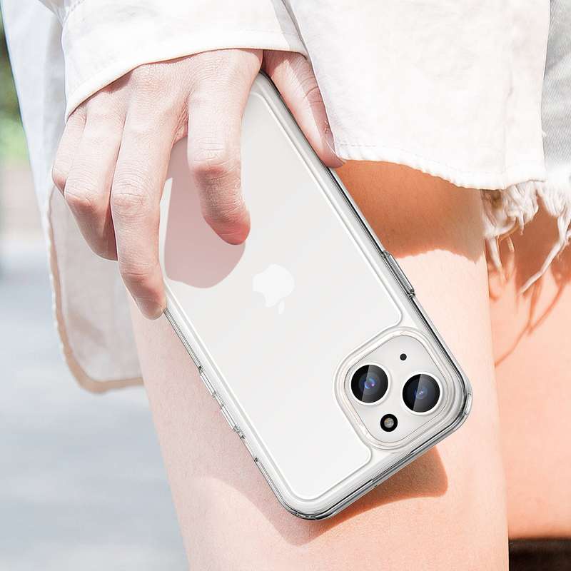 Candy Clear Cover for iPhone 15 Shockproof Case