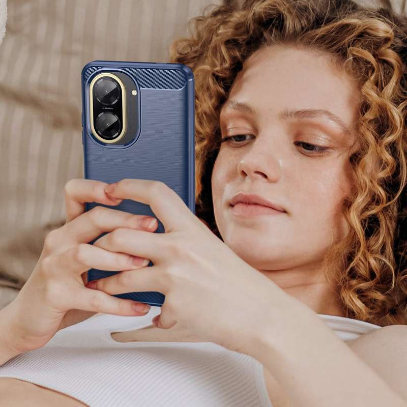 CellTime Case Compatible with Redmi A5 Carbon Fiber Design Shockproof Cover