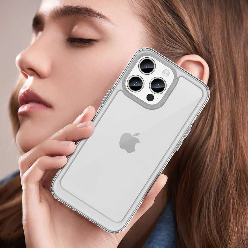 Candy Clear Cover for iPhone 15 Pro Max Shockproof Case