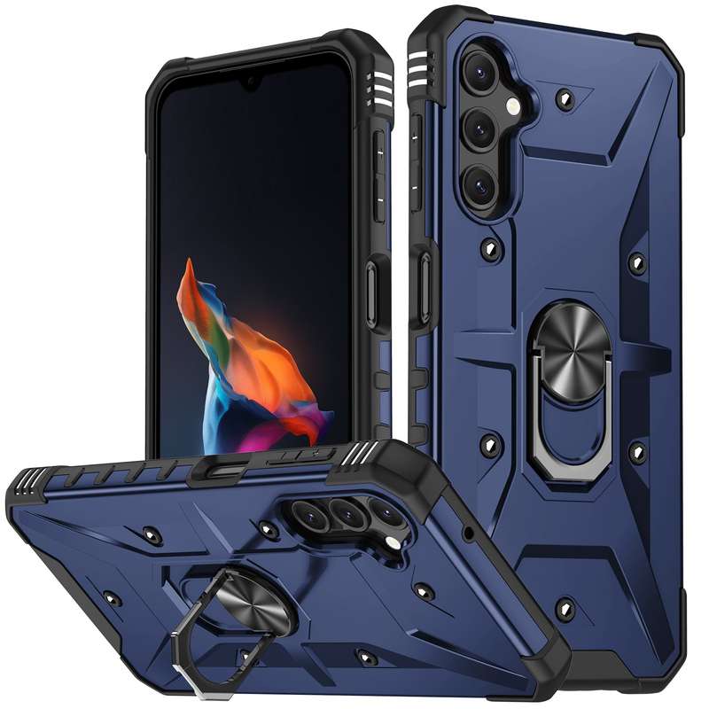 Galaxy A14 Wenjia Armor Kickstand Cover