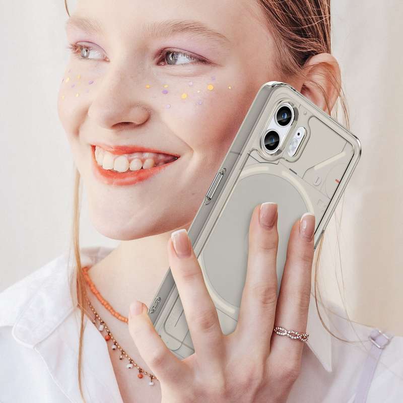 Nothing Phone 2 Clear Cover - Shockproof Candy Series
