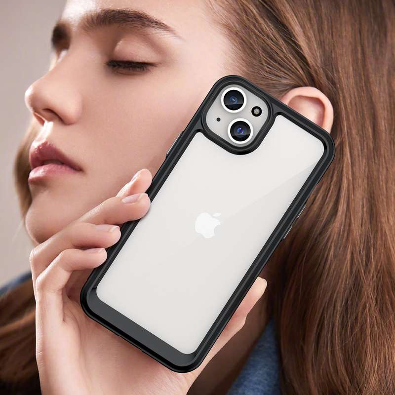 Candy Clear Cover for iPhone 15 Plus Shockproof Case