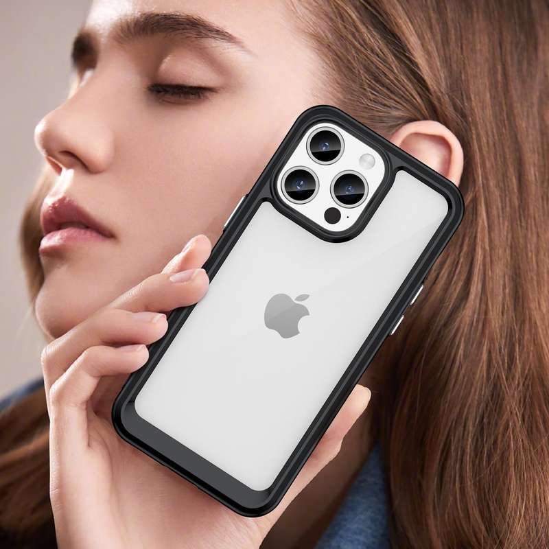Candy Clear Cover for iPhone 15 Pro Max Shockproof Case