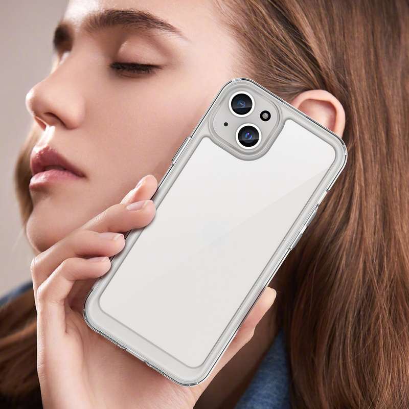 Candy Clear Cover for iPhone 15 Plus Shockproof Case