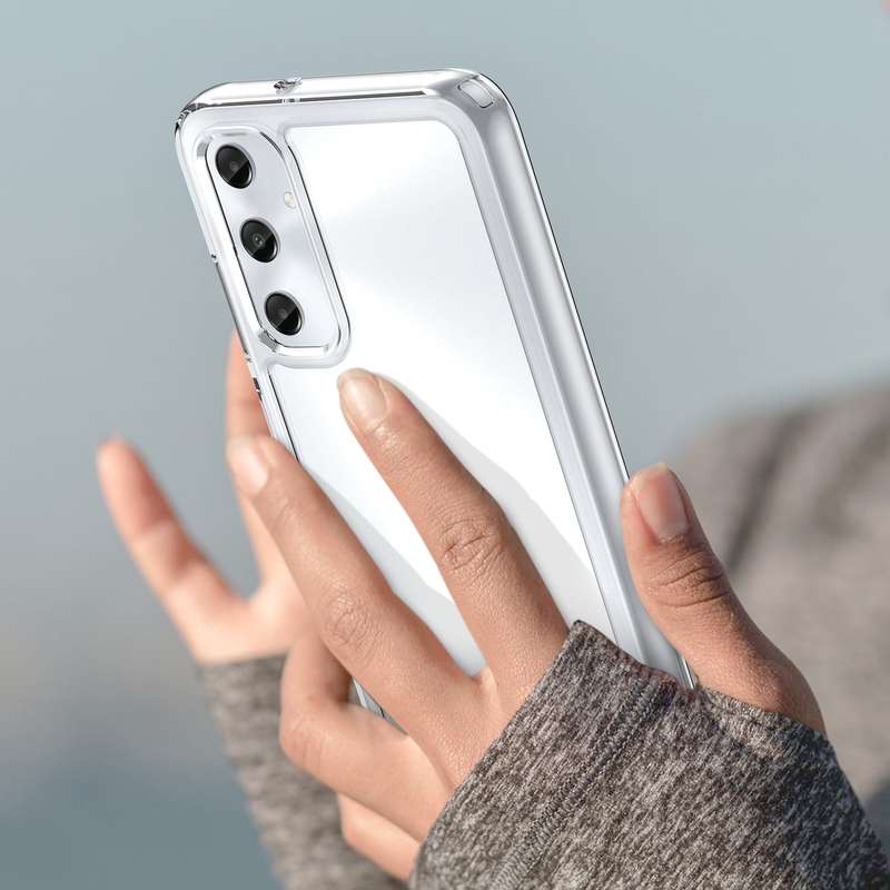 Clear Cover for Samsung Galaxy A05S - Shockproof Candy Series Cover