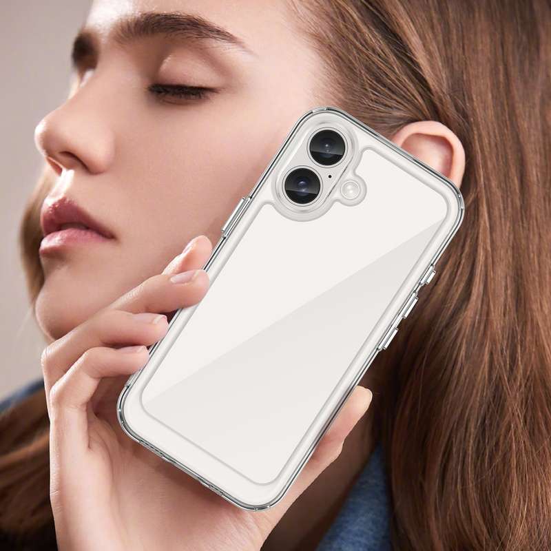 Candy Clear Case for iPhone 16 Shockproof Cover