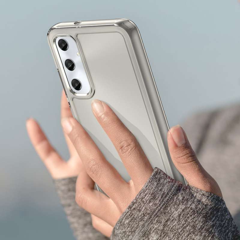 Clear Cover for Samsung Galaxy A05S - Shockproof Candy Series Cover