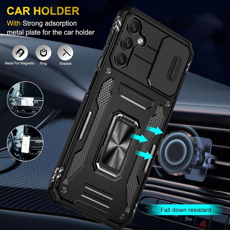Kejiang Camshield Cover for Samsung Galaxy A05/A05 Shockproof Case