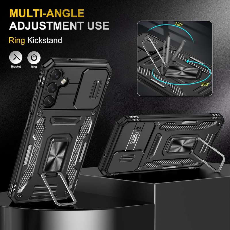 Kejiang Camshield Cover for Samsung Galaxy A05/A05 Shockproof Case