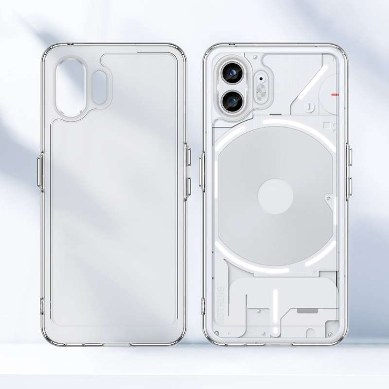 Nothing Phone 2 Clear Cover - Shockproof Candy Series