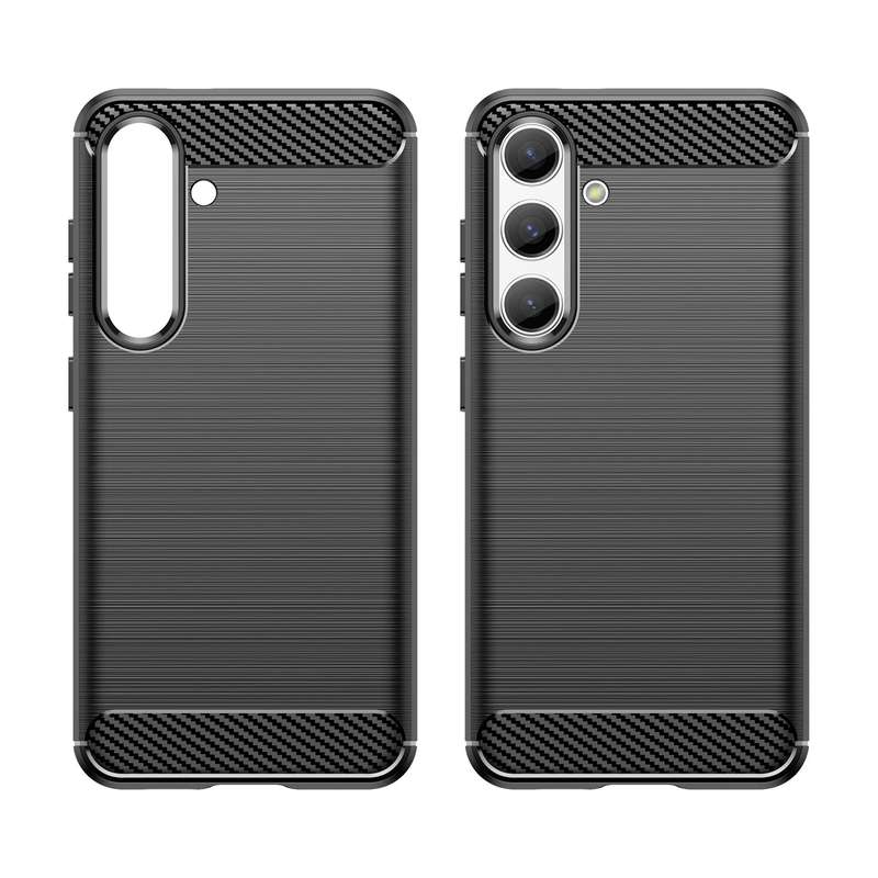 Carbon Fiber Design Case for Samsung Galaxy S24 Plus Case Shockproof Cover