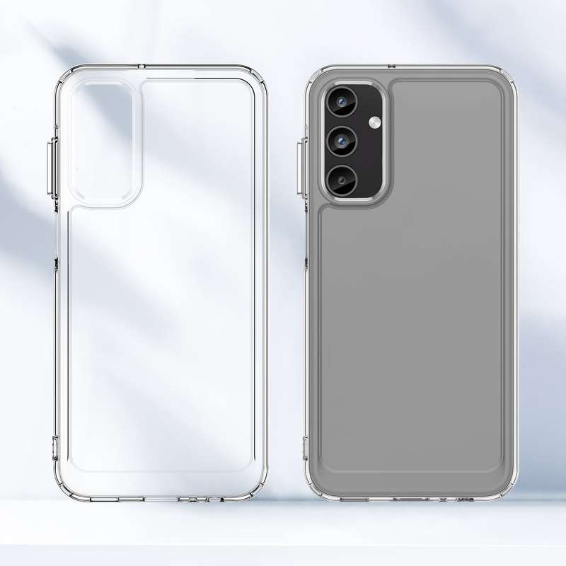 Clear Cover for Samsung Galaxy A15 - Shockproof Candy Series Cover