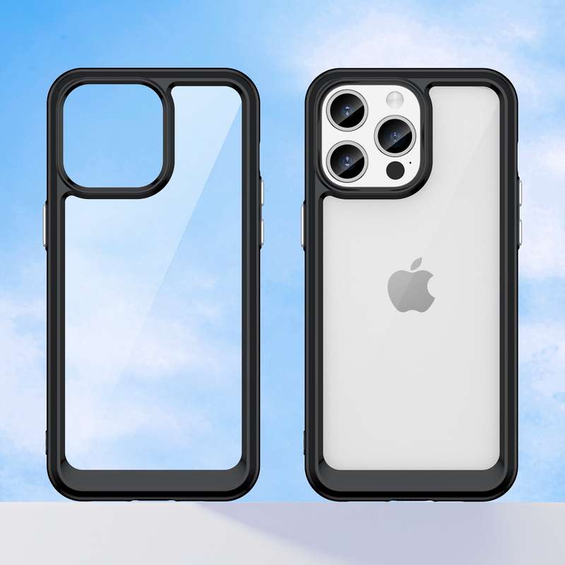 Candy Clear Cover for iPhone 15 Pro Max Shockproof Case